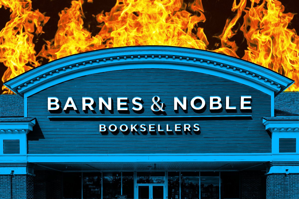 Barnes and Noble CEO Says Sure, Why Not Sell AI-Generated Books and Set Our Reputation On Fire?