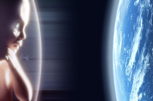 The star child from "2001: A Space Odyssey."