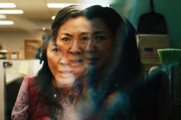 A frame from the A24 film "Everything Everywhere All At Once."
