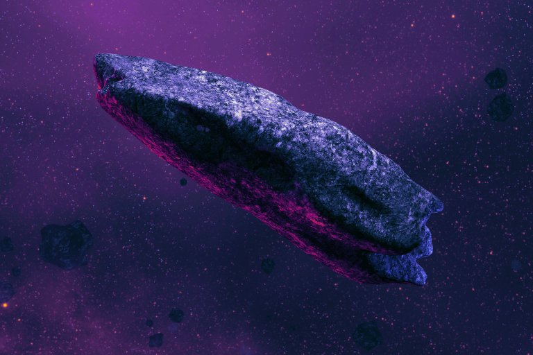 An illustration of 3I ATLAS, an interstellar comet that has passed through our Solar System