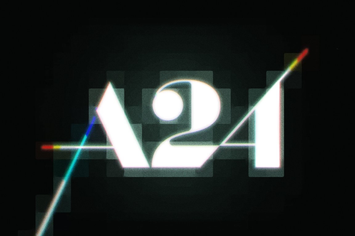 A pixelated version of the famous A24 logo that appears before many of its films and trailers.