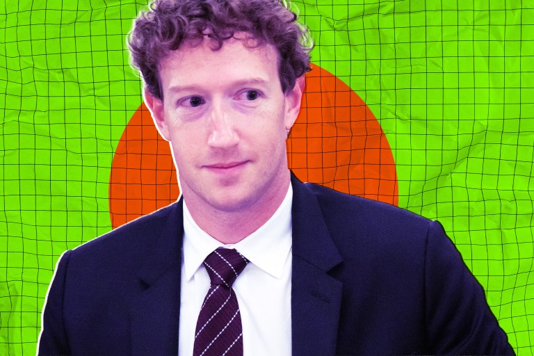 A photo illustration featuring Meta CEO Mark Zuckerberg.