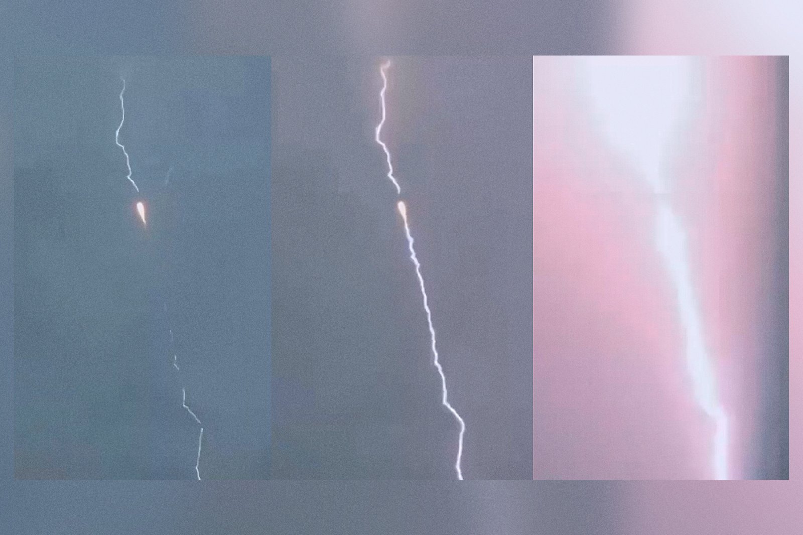 Incredible Video Shows Chinese Rocket Get Hit by Lightning Mid-Launch