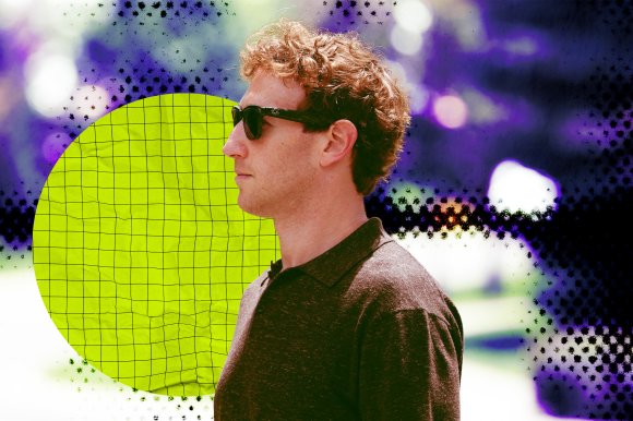 A photo illustration featuring Meta CEO Mark Zuckerberg.