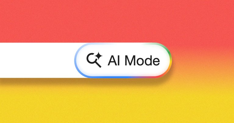 An illustration of Google's AI button.