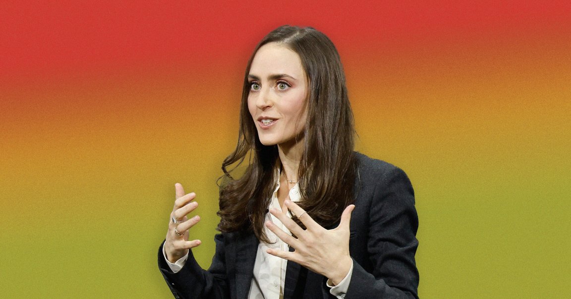 Chloe Bakalar speaks during the 2023 Forbes Healthcare Summit at Jazz at Lincoln Center on December 05, 2023.