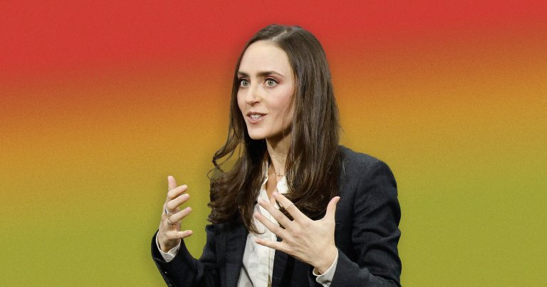 Chloe Bakalar speaks during the 2023 Forbes Healthcare Summit at Jazz at Lincoln Center on December 05, 2023.