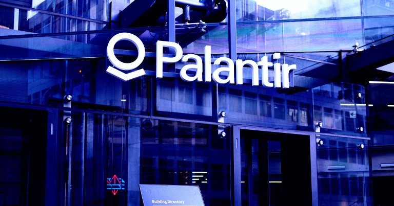 Exterior of the Palantir office in Tokyo.