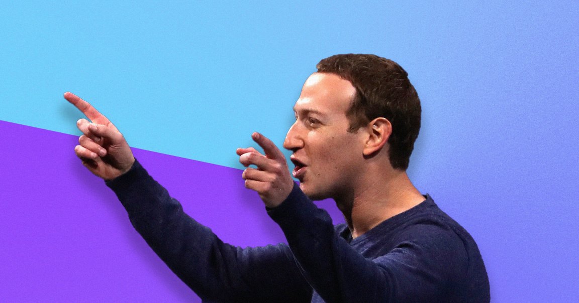 A color-treated photo of Meta CEO Mark Zuckerberg