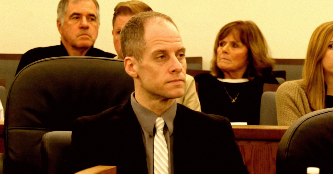 A still of Caleb Flynn during a recent court appearance.