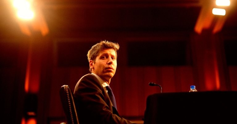 OpenAI CEO Sam Altman testifies before the Senate Committee on Commerce, Science, and Transportation.