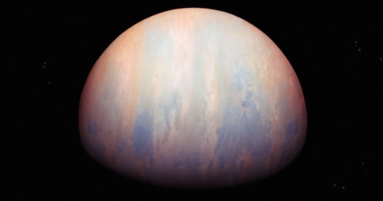 A gas giant planet.