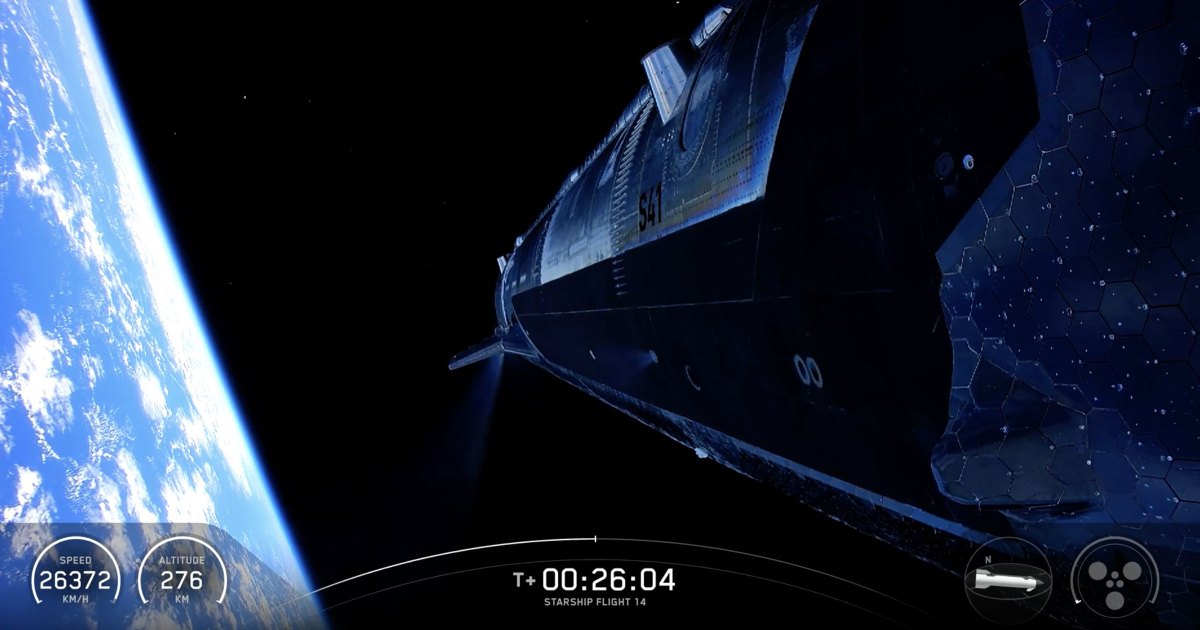 SpaceX's Starship Just Reached Orbit, in What Should Be a Major Success for the Company. But Its Stock Price Did the Last Thing You'd Expect
