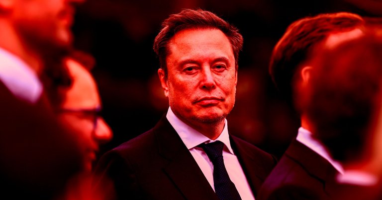 Tesla, SpaceX and X CEO Elon Musk attends a press briefing held by U.S. President Donald Trump.