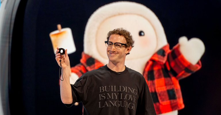 Mark Zuckerberg, CEO of the Facebook-owned Meta Group, unveiled a small device designed to provide access to the company's proprietary AI software, Muse.