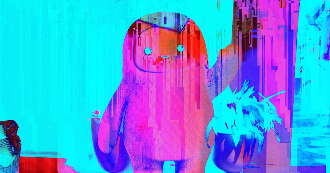 A color-treated illustration of Meta's Muse AI.