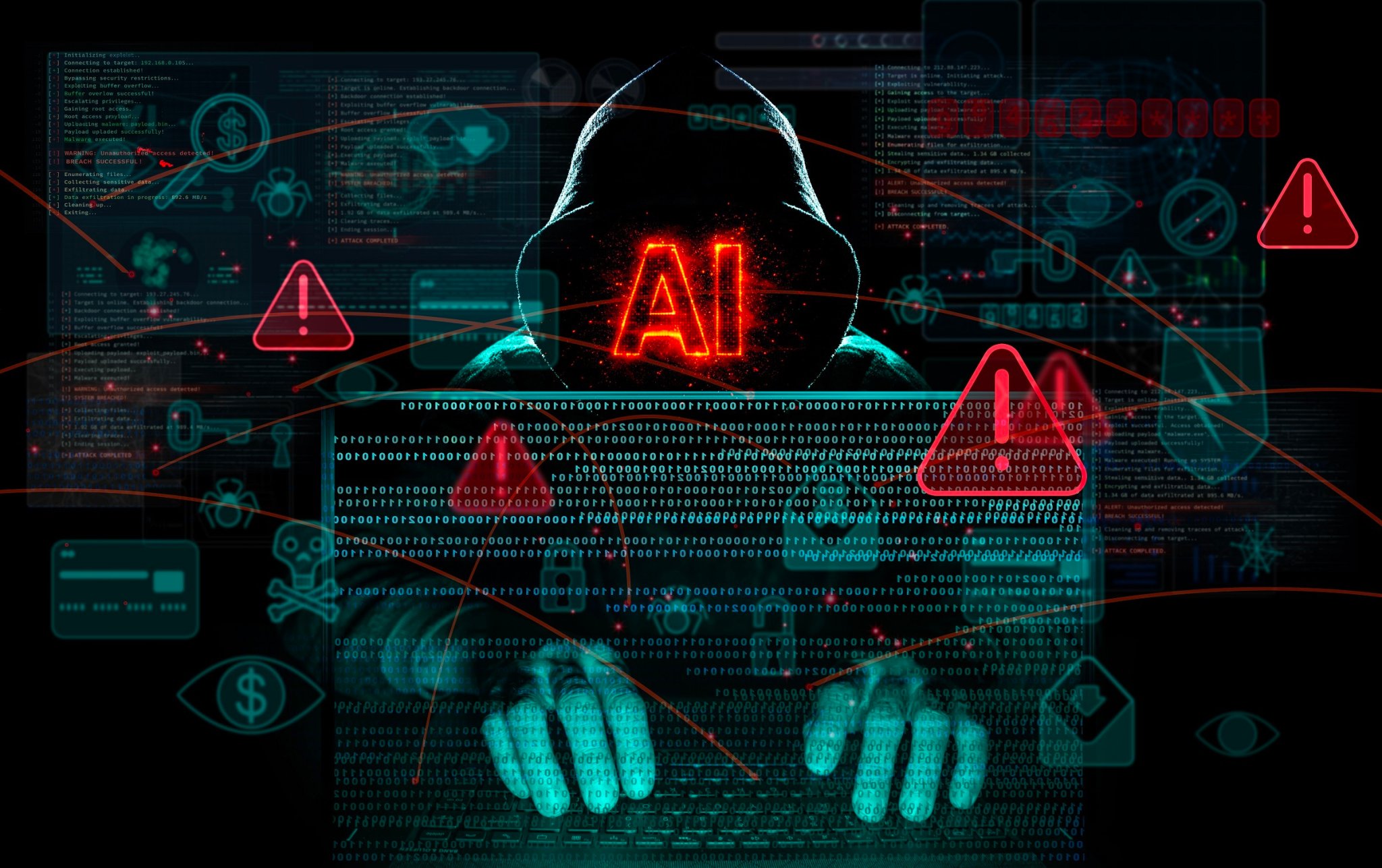 Man Hires Swarm of AI Agents to Go on Epic Hacking Spree Against Major Companies