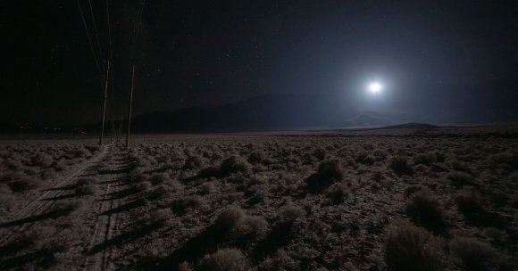 A photo of a recent test by space startup Reflect Orbital.