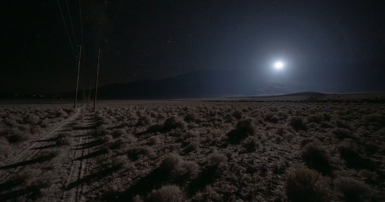 A photo of a recent test by space startup Reflect Orbital.